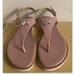 Michael Kors Shoes | Michael Kors Jilly Royal Pink Flat Sandals | Color: Pink/Purple | Size: 10