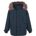 COLOR KIDS Kinder Funktionsjacke Parka w. fake fur, AF 10.000, Größe 122 in Blau