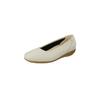 Ballerina NATURAL FEET "Johanna", Damen, Gr. 42, beige, Leder, elegant, Schuhe Ballerina, mit Komfortweite