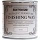 Rust-oleum - Chalk Chalky Furniture Paint - Finishing Wax - Silver 125ml - Silver