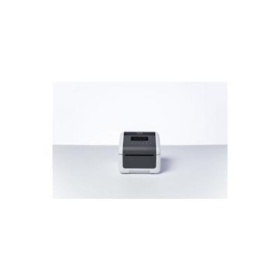 Brother Desktop-Etikettendrucker TD4550DNWB weiß/grau, 300 dpi Auflösung
