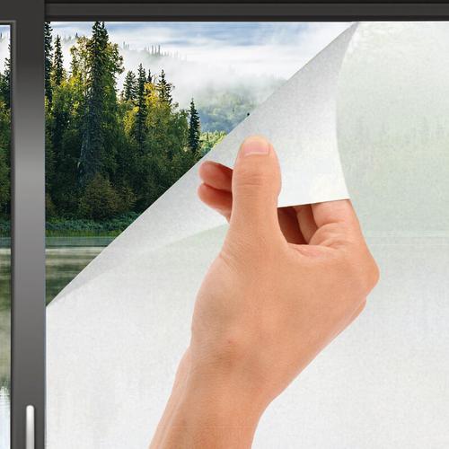 Spiegelfolie Fensterfolie 45x200cm Sichtschutzfolie Sonnenschutzfolie Statisch Haftende Folie
