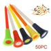 Bluethy 50Pcs/Set 83mm Durable Golf Tees Cushion Top Ball Holder Training Accessories