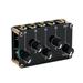 OWSOO 4-in-1-out Passive Mixer Module Stereo 4-Channel Passive Mixer Audio Mixer 4 Audio Input to 1 Output Ultra Compact Low Noise for Recording Studio Console Stage Small or Bar