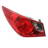 CAPA For 11-14 Sonata 2.0L/2.4L Outer Taillight Taillamp Brake Light Driver Side