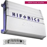 Hifonics Zeus ZG-1800.1D 1800W Mono Subwoofer Class D Car Audio Amplifier Amp Bundle