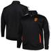 Men's Black San Francisco Giants Big & Tall Tricot Track Full-Zip Jacket