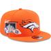 Men's New Era Orange Denver Broncos Icon 9FIFTY Snapback Hat