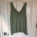 American Eagle Outfitters Tops | American Eagle Soft & Sexy Tank Top | Color: Green | Size: M