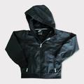 Nike Jackets & Coats | Kids Nike Unisex Windbreaker Toddler Light Hooded Black Wind Jacket 3/4y | Color: Black | Size: 3tb