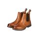Rydale Mens Brogue Market Boots Leather Chelsea Boots Dealer Brogues Country Work (Tan, uk_footwear_size_system, adult, men, numeric, medium, numeric_10)