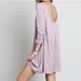 Free People Dresses | Free People Beach- Long Sleeve Swing Dress | Color: Purple | Size: S