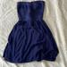 Kate Spade Dresses | Blue Mini Dress. Size S | Color: Blue | Size: S