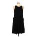 American Eagle Outfitters Casual Dress - A-Line Crew Neck Sleeveless: Black Print Dresses - Women's Size Small