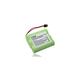 NiMH battery 1300mAh (3.6V) compatible with Toshiba KX-FPC95, KX-FPC96, KX-FPG175, KX-FPG176, KX-T210, KX-T2105, KX-T3285 cordless - Vhbw