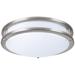 Led Double Ring Ceiling Flush, 3000K