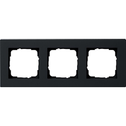 Gira Abdeckrahmen 3f. sw 0213095 Image