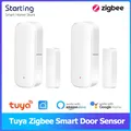 Capteur de porte intelligent Tuya Zigbee capteurs de porte ouverts et fermés protection de