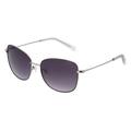 Esprit 40068 Damen-Sonnenbrille Vollrand Butterfly Metall-Gestell, grau