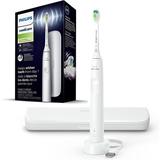 PHILIPS Sonicare Electric Toothbrush DiamondClean Phillips Sonicare Rechargeable Toothbrush with Pressure Sensor Sonic Electronic Toothbrush Travel Case White 1.0 Count