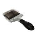 Grande brosse carde FURminator pour chien et chat - Large Firm (picots durs) : L 20 x l 10 x H 4 cm