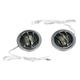 OWSOO 2 150W Micro Dome Car Audio Tweeters Speakers with Built-in crossover a pair