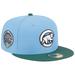 Men's New Era Sky Blue/Cilantro Chicago Cubs Wrigley Field 59FIFTY Fitted Hat