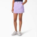 Dickies Women's High Waisted Carpenter Skirt - Purple Rose Size 27 (FKR04)