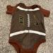 Nike One Pieces | Nike Football 3-6 Month Onesie | Color: Brown/Gold | Size: 3-6mb