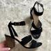 J. Crew Shoes | J. Crew Black Open Toe Heeled Sandal Size 9 | Color: Black | Size: 9