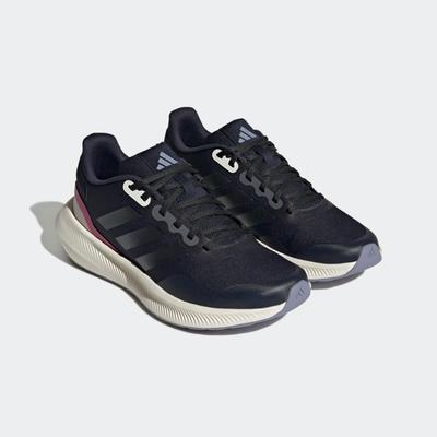 Laufschuh ADIDAS PERFORMANCE "RUNFALCON 3 TR", Gr. 40, blau (legend ink, schwarz blau metallic, semi lucid fuchsia), Synthetik, Textil, sportlich, Schuhe Image