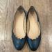 J. Crew Shoes | J. Crew Scalloped Ballet Flats | Color: Black | Size: 7.5