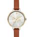 Kate Spade Accessories | Kate Spade New York Logo Dial Leather Strap Watch, 34mm | Color: Gold | Size: Os