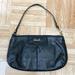 Coach Bags | Coach 1941 Black Leather Wristlet Mini Bag | Color: Black/Gold | Size: Os