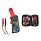 PeakTech P 4250 4250 - Stromzangen-Adapter - CAT III 300V & Peak Tech P 8200 – Messzubehör Set für Digital Multimeter, Prüfkabel Set, Elektronik Sortiment mit Prüfkabel - 14-teilig inkl. Tasche