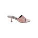Donald J Pliner Mule/Clog: Pink Shoes - Women's Size 8 - Open Toe