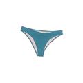 Shade & Shore Swimsuit Bottoms: Blue Print Swimwear - Women's Size Medium