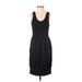 Gap Casual Dress - Sheath Scoop Neck Sleeveless: Black Print Dresses - Women's Size Small