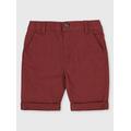 Burgundy Chino Shorts - 1.5-2 years