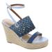 Tommy Hilfiger Kalendar - Womens 9.5 Blue Sandal Medium