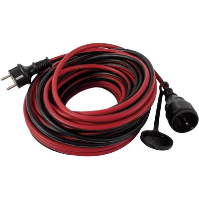 FP - rev 0017250614 Strom Verlängerungskabel 16 a Rot, Schwarz 25.00 m H05RR-F 3G 1,5 mm²