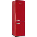 Kombikühlschrank 55cm 249l rot -...