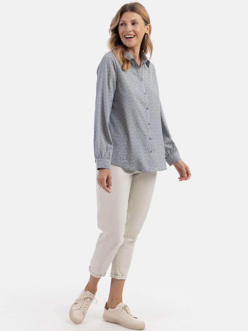 Usha Bluse Damen blau, XL Image