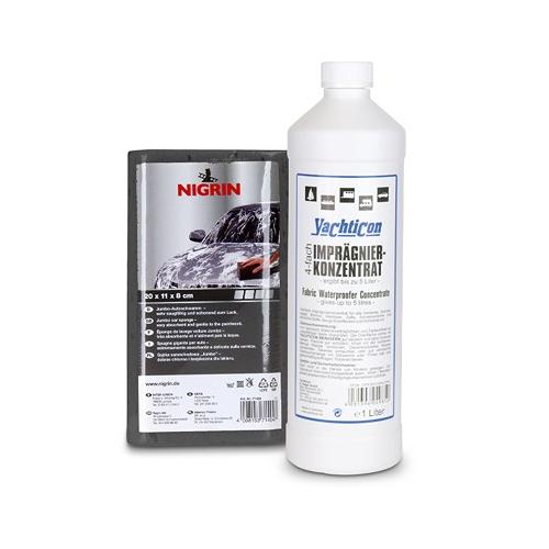 Yachticon Imprägnier Konzentrat lösemittelfrei 1000 ml + Jumbo Schwamm