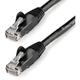 StarTech.com Cat6 Ethernet Cable - 100 ft - Black - Patch Cable - Snagless Cat6 Cable - Long Network Cable - Ethernet Cord - Cat 6 Cable - 100ft (N6PATCH100BK)