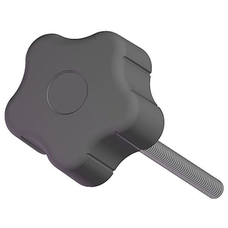 INNOVATIVE COMPONENTS GN8C1250R7--S21 Soft Touch Star with Screw, 1/2-13 Thread