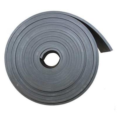 ZORO SELECT BULK-RS-SBRHS60-86 Rubber,SBR,3/8 Th x 12 In W,25 Ft,Black