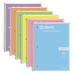 Oxford Spiral Notebook 6 Pack 1 Subject College Ruled Paper 8 x 10-1/2 Inch Blue 70 Sheets (63756)