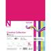 NeenahÂ® Creative Collectionâ„¢ Textured Paper Letter Size (8 1/2 x 11 ) Pack Of 40 Sheets 80 Lb Assorted Bright Colors