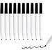 RETON 30 Pcs Whiteboard Pens 4 Inch Mini Dry Erase Markers White Board Markers with Fine Tip for Classroom Office Factory and Tutoring Sessions (30 Pcs Without Magnetic)